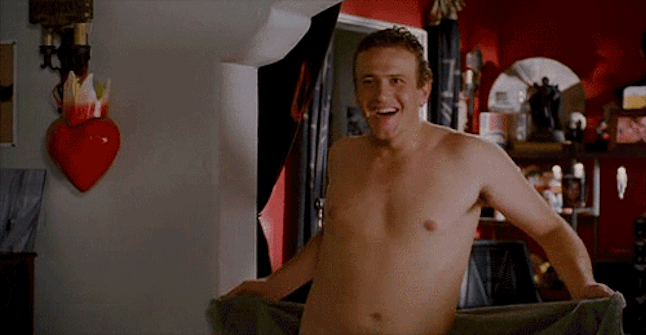 Jason Segel in Forgetting Sarah Marshall.