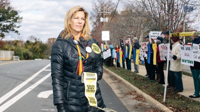 Martina Leinz, 53, is one of many Americans who support the closing of loopholes for background checks.