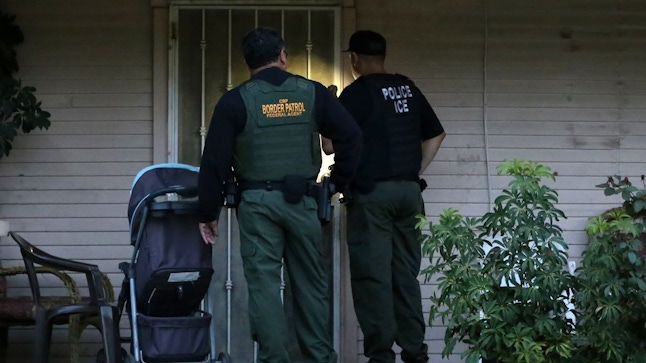 Raids began over the weekend and targeted families in their homes.