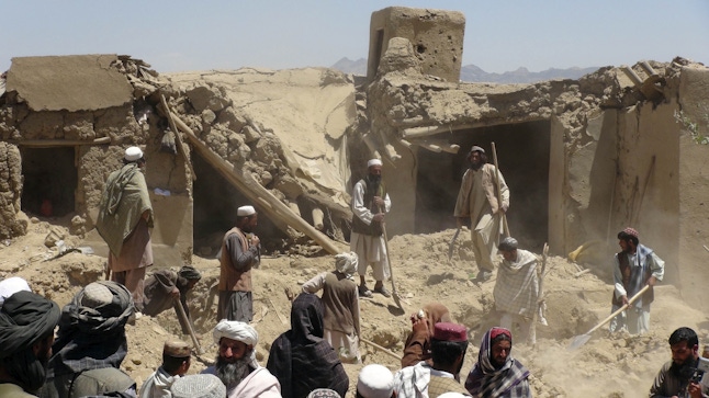 In Afghanistan, rubble has become common as drone strikes have targeted the country for years.