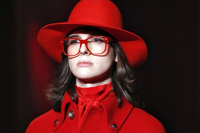 Hari Nef was the first transgender model that Gucci has had walk their runway.
